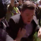 Jason Kessler, running. (NBC News screenshot)